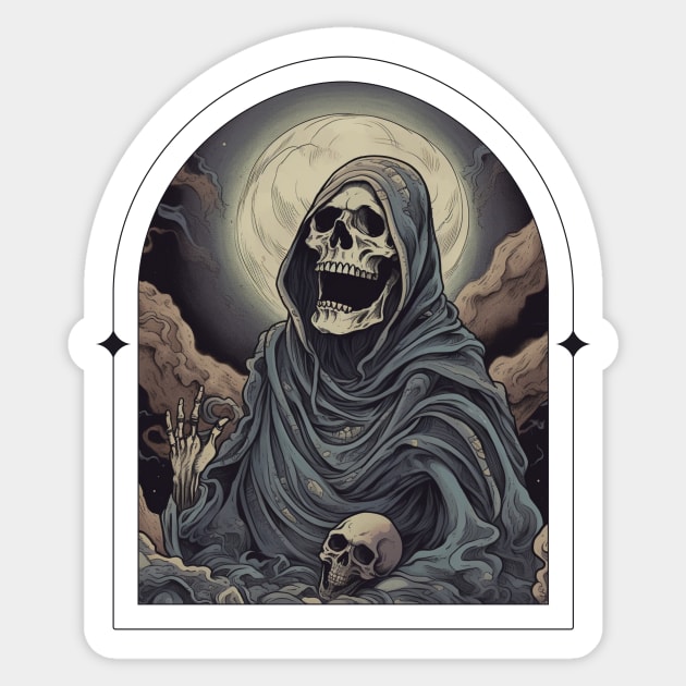 Darkly Divine Sticker by gibah